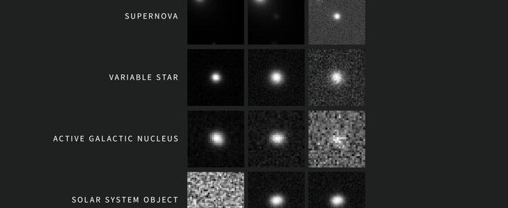 Capturing the Changing Cosmos: Examples of Alerts from NSF–DOE Rubin Observatory