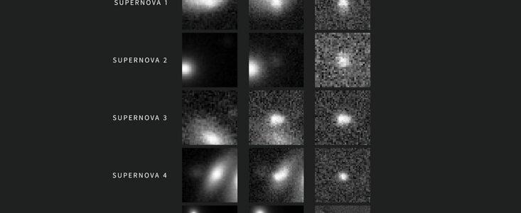 Examples of SNe Alerts from NSF–DOE Rubin Observatory